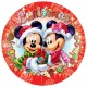 650481R disc vafa Christmas Mickey si Minnie de Craciun D20cm